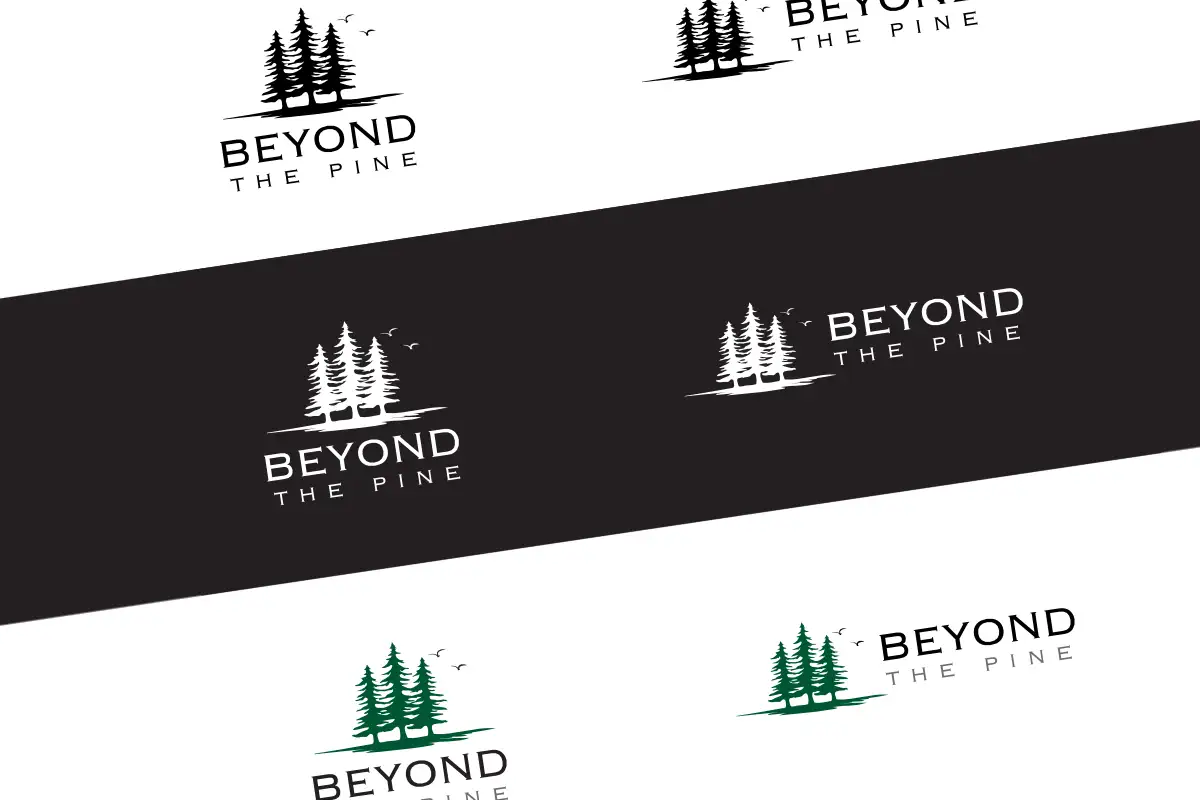 Logo displayed in multiple formats and color variations